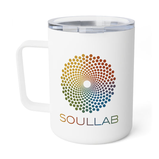 Soullab Insulated Coffee Mug, 10oz. Soullab Store: Wear, Share, and Experience the Spirit of Soullab.