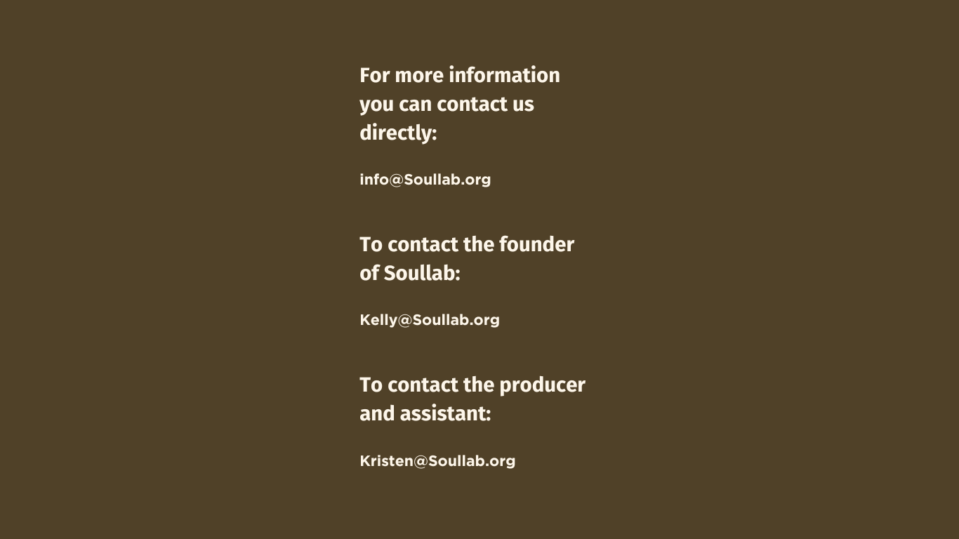 Contact information for soullab