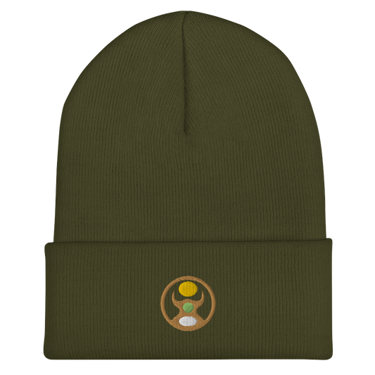 Everyday Shamans Cuffed Beanie.  Soullab Store: Wear, Share, and Experience the Spirit of Soullab.